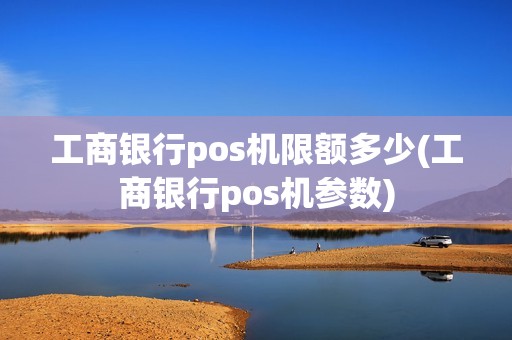 工商银行pos机限额多少(工商银行pos机参数)