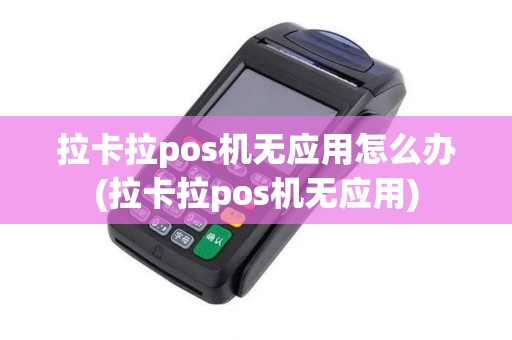 拉卡拉pos机无应用怎么办(拉卡拉pos机无应用) 拉卡拉pos机无应用怎么办(拉卡拉pos机无应用)