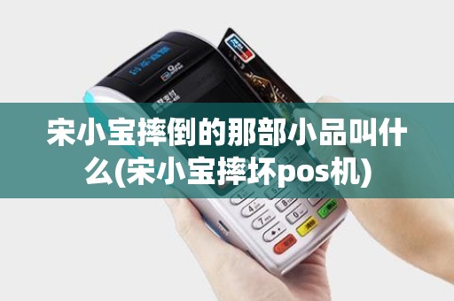 宋小宝摔倒的那部小品叫什么(宋小宝摔坏pos机)
