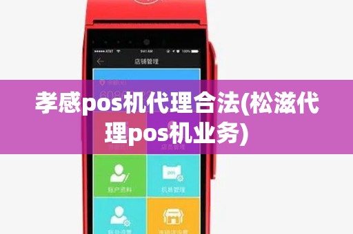 孝感pos机代理合法(松滋代理pos机业务)