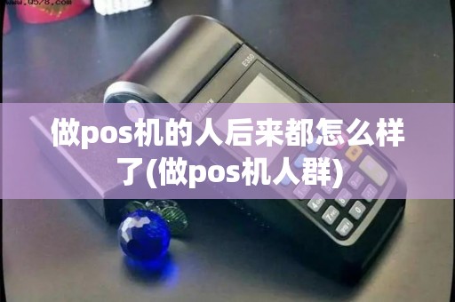 做pos机的人后来都怎么样了(做pos机人群) 做pos机的人后来都怎么样了(做pos机人群)