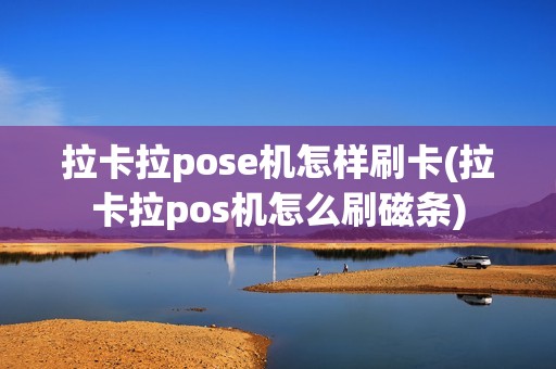 拉卡拉pose机怎样刷卡(拉卡拉pos机怎么刷磁条) 拉卡拉pose机怎样刷卡(拉卡拉pos机怎么刷磁条)