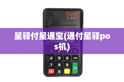 星驿付星通宝(通付星驿pos机) 星驿付星通宝(通付星驿pos机)