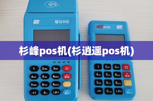 杉峰pos机(杉逍遥pos机) 杉峰pos机(杉逍遥pos机)