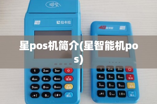 星pos机简介(星智能机pos)