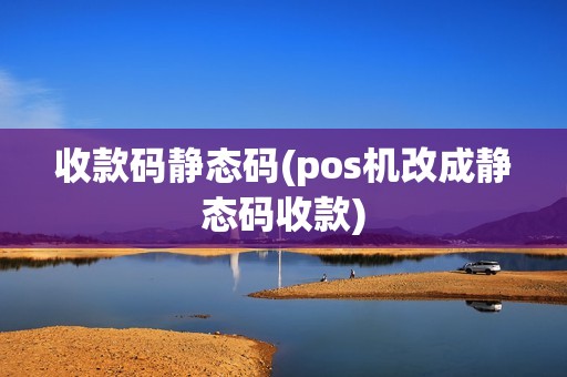 收款码静态码(pos机改成静态码收款) 收款码静态码(pos机改成静态码收款)