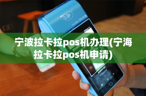 宁波拉卡拉pos机办理(宁海拉卡拉pos机申请)