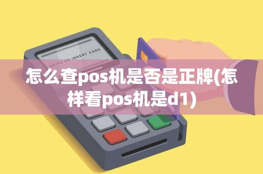 怎么查pos机是否是正牌(怎样看pos机是d1)