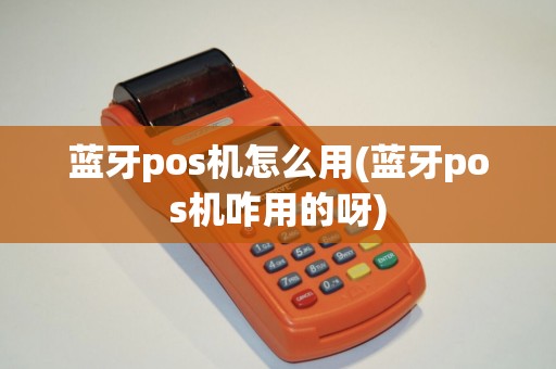 蓝牙pos机怎么用(蓝牙pos机咋用的呀) 蓝牙pos机怎么用(蓝牙pos机咋用的呀)