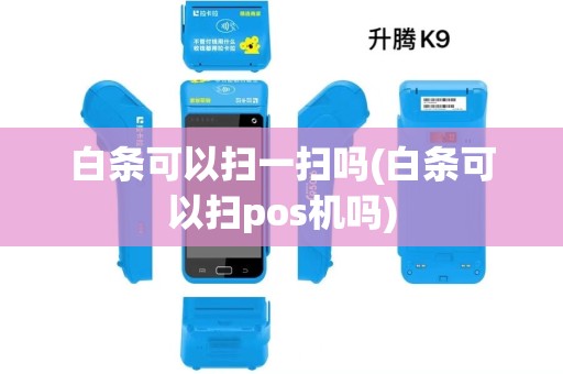 白条可以扫一扫吗(白条可以扫pos机吗) 白条可以扫一扫吗(白条可以扫pos机吗)