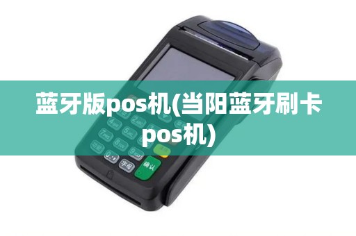 蓝牙版pos机(当阳蓝牙刷卡pos机) 蓝牙版pos机(当阳蓝牙刷卡pos机)