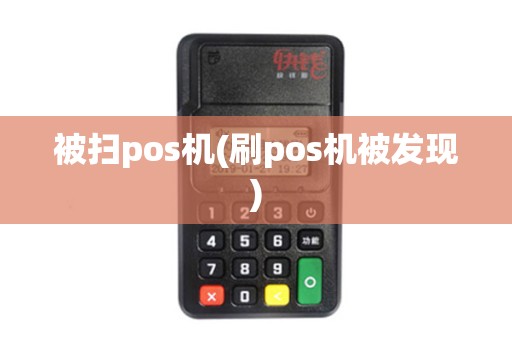 被扫pos机(刷pos机被发现)