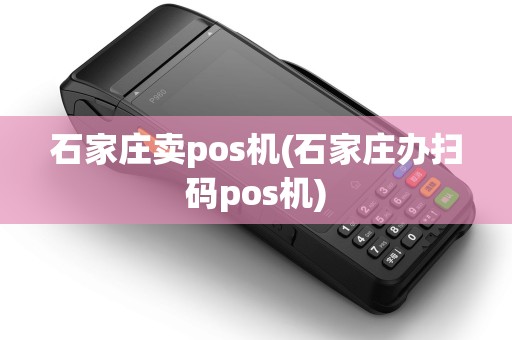 石家庄卖pos机(石家庄办扫码pos机)