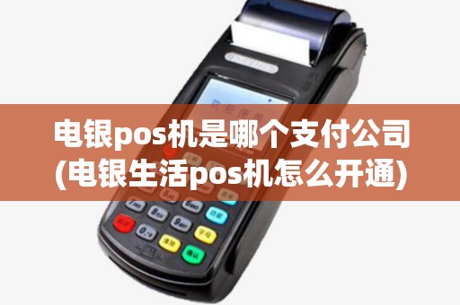 电银pos机是哪个支付公司(电银生活pos机怎么开通) 电银pos机是哪个支付公司(电银生活pos机怎么开通)