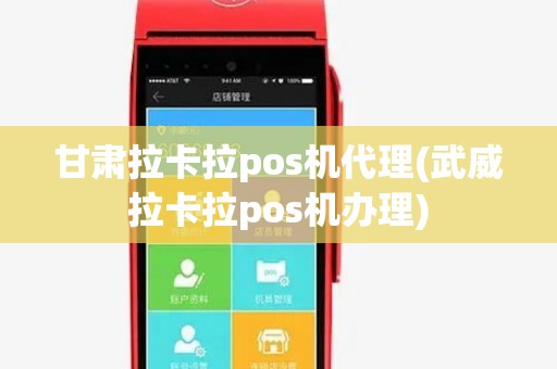 甘肃拉卡拉pos机代理(武威拉卡拉pos机办理) 甘肃拉卡拉pos机代理(武威拉卡拉pos机办理)