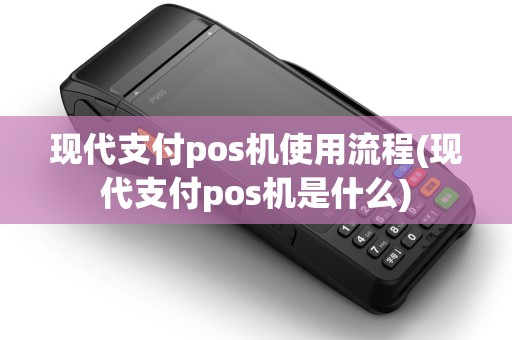 现代支付pos机使用流程(现代支付pos机是什么)