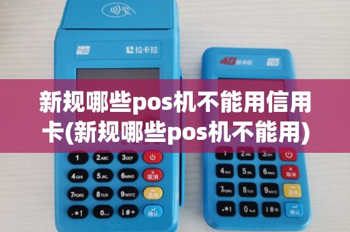 新规哪些pos机不能用信用卡(新规哪些pos机不能用) 新规哪些pos机不能用信用卡(新规哪些pos机不能用)