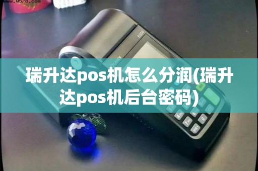 瑞升达pos机怎么分润(瑞升达pos机后台密码)