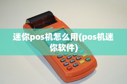 迷你pos机怎么用(pos机迷你软件) 迷你pos机怎么用(pos机迷你软件)