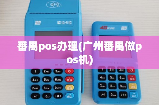 番禺pos办理(广州番禺做pos机)