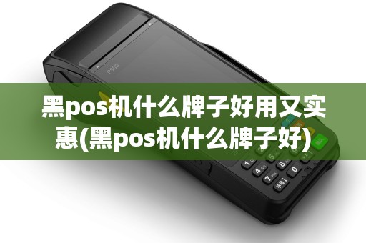黑pos机什么牌子好用又实惠(黑pos机什么牌子好) 黑pos机什么牌子好用又实惠(黑pos机什么牌子好)