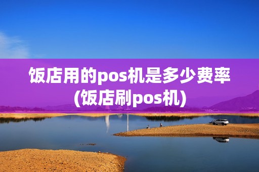 饭店用的pos机是多少费率(饭店刷pos机)