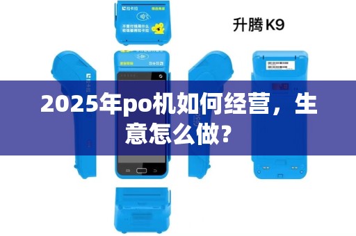 2025年po机如何经营,生意怎么做? 2025年po机如何经营,生意怎么做?