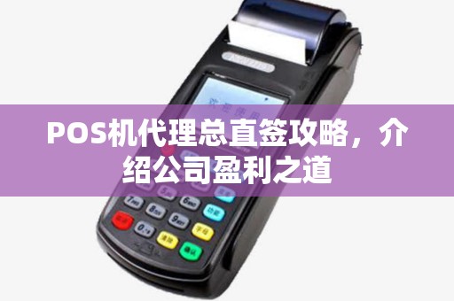POS机代理总直签攻略，介绍公司盈利之道