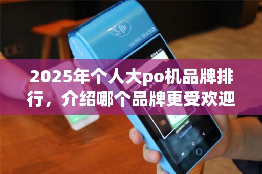 2025年个人大po机品牌排行,介绍哪个品牌更受欢迎 2025年个人大po机品牌排行,介绍哪个品牌更受欢迎