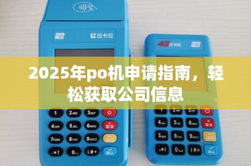 2025年po机申请指南，轻松获取公司信息