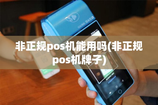 非正规pos机能用吗(非正规pos机牌子)