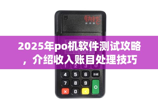 2025年po机软件测试攻略,介绍收入账目处理技巧 2025年po机软件测试攻略,介绍收入账目处理技巧