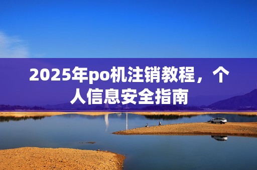 2025年po机注销教程，个人信息安全指南