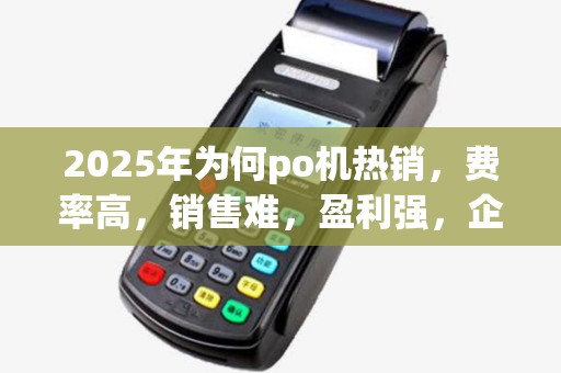 2025年为何po机热销,费率高,销售难,盈利强,企业招聘忙 2025年为何po机热销,费率高,销售难,盈利强,企业招聘忙
