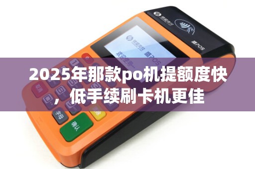 2025年那款po机提额度快,低手续刷卡机更佳 2025年那款po机提额度快,低手续刷卡机更佳