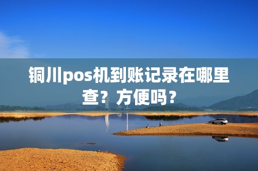 铜川pos机到账记录在哪里查？方便吗？