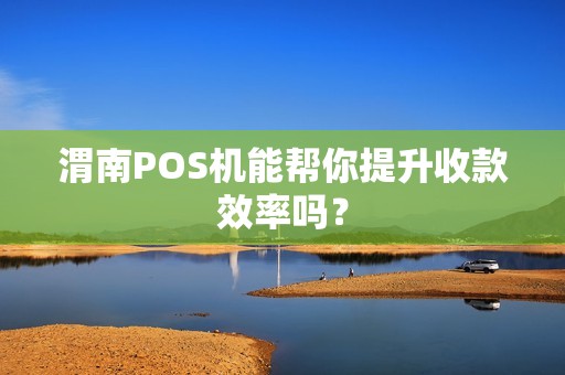 渭南POS机能帮你提升收款效率吗? 渭南POS机能帮你提升收款效率吗?