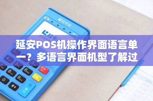 延安POS机操作界面语言单一？多语言界面机型了解过吗？