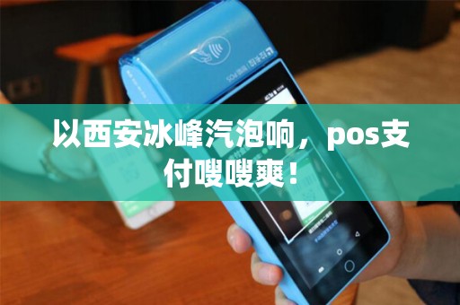 以西安冰峰汽泡响,pos支付嗖嗖爽! 以西安冰峰汽泡响,pos支付嗖嗖爽!