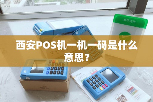 西安POS机一机一码是什么意思? 西安POS机一机一码是什么意思?