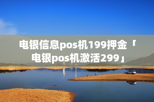 电银信息pos机199押金「电银pos机激活299」 电银信息pos机199押金「电银pos机激活299」