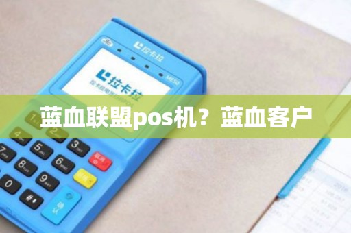 蓝血联盟pos机？蓝血客户
