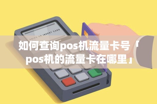 如何查询pos机流量卡号「pos机的流量卡在哪里」 如何查询pos机流量卡号「pos机的流量卡在哪里」