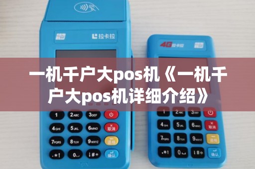 一机千户大pos机《一机千户大pos机详细介绍》