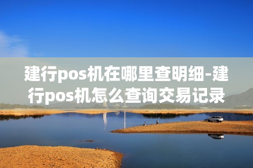 建行pos机在哪里查明细-建行pos机怎么查询交易记录 建行pos机在哪里查明细-建行pos机怎么查询交易记录
