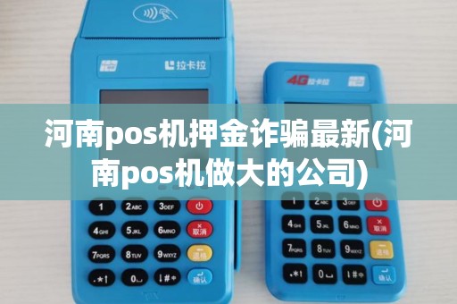 河南pos机押金诈骗最新(河南pos机做大的公司) 河南pos机押金诈骗最新(河南pos机做大的公司)