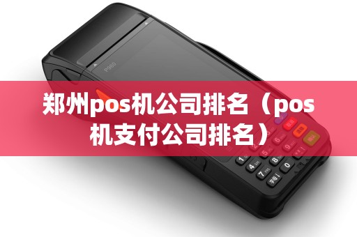 郑州pos机公司排名（pos机支付公司排名）