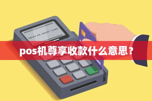 pos机尊享收款什么意思？