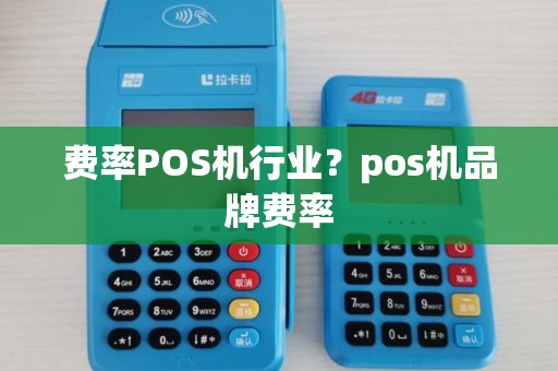 费率POS机行业?pos机品牌费率 费率POS机行业?pos机品牌费率
