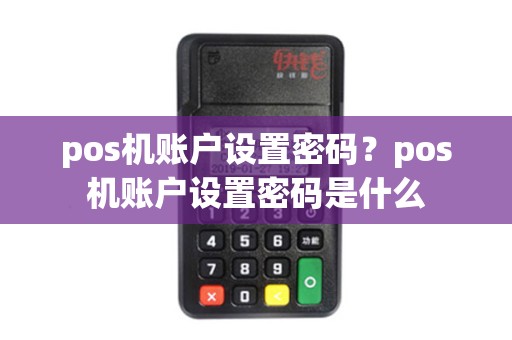 pos机账户设置密码?pos机账户设置密码是什么 pos机账户设置密码?pos机账户设置密码是什么